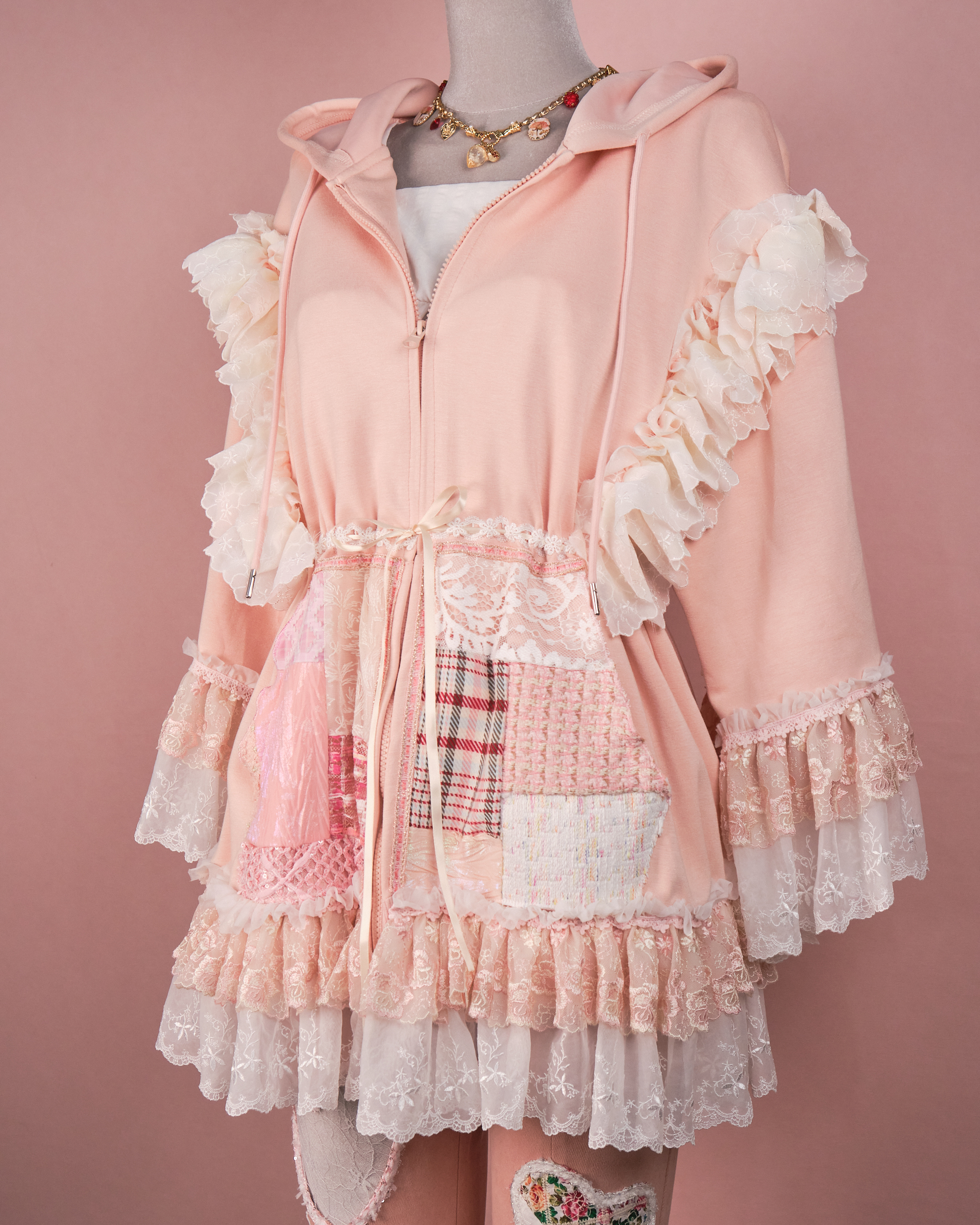 11338 Cute Sporty Style Ribbon Jacket