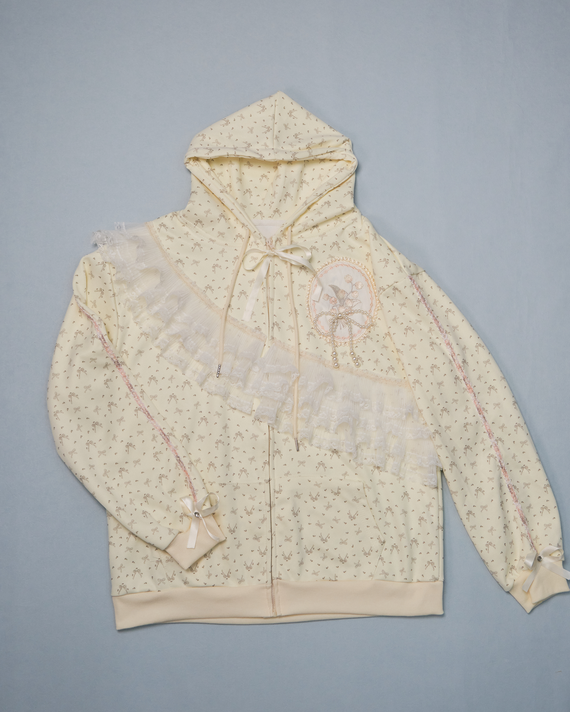 11339 Cute Sporty Style Ribbon Jacket