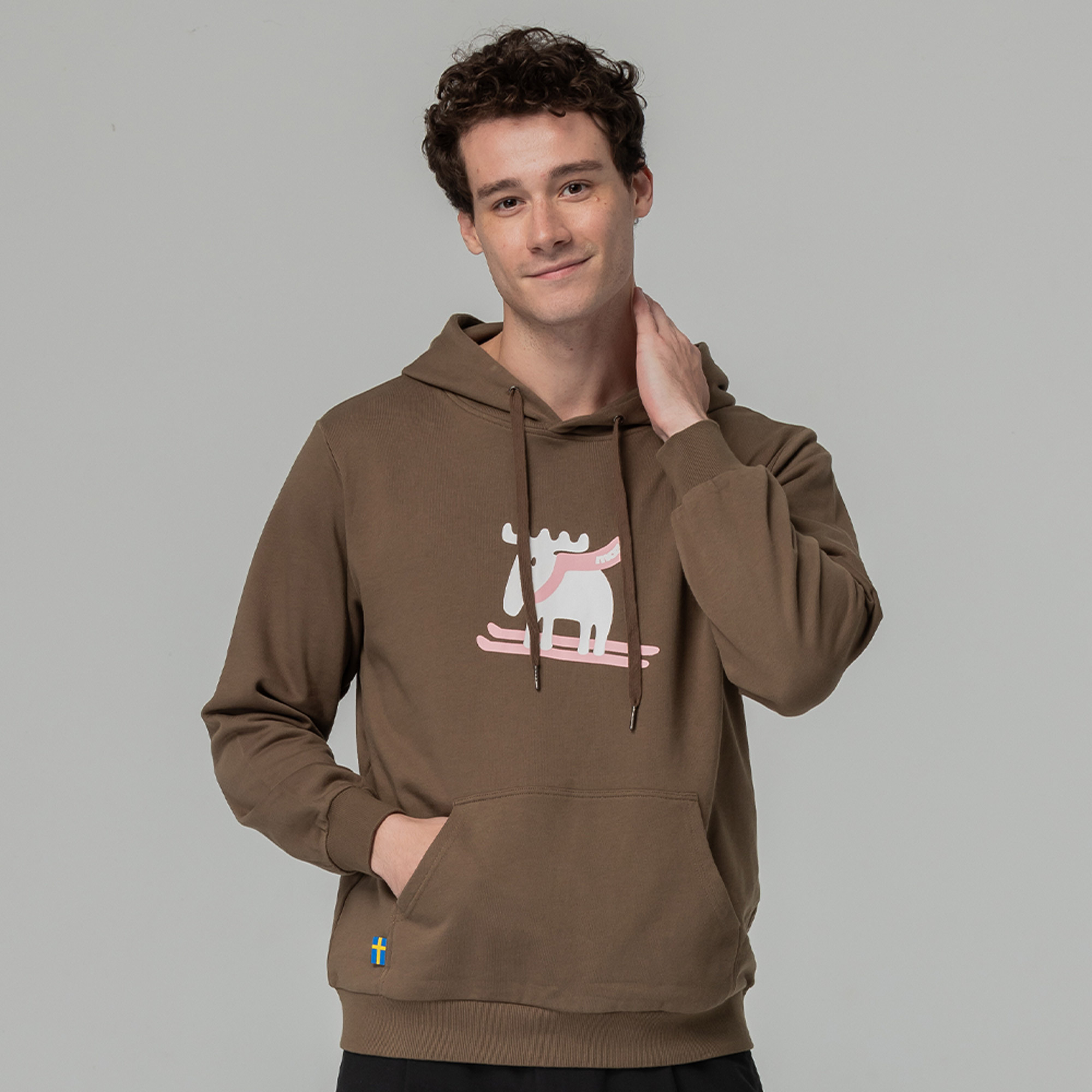 moz Sweden B-BOY moose 100% cotton hat T