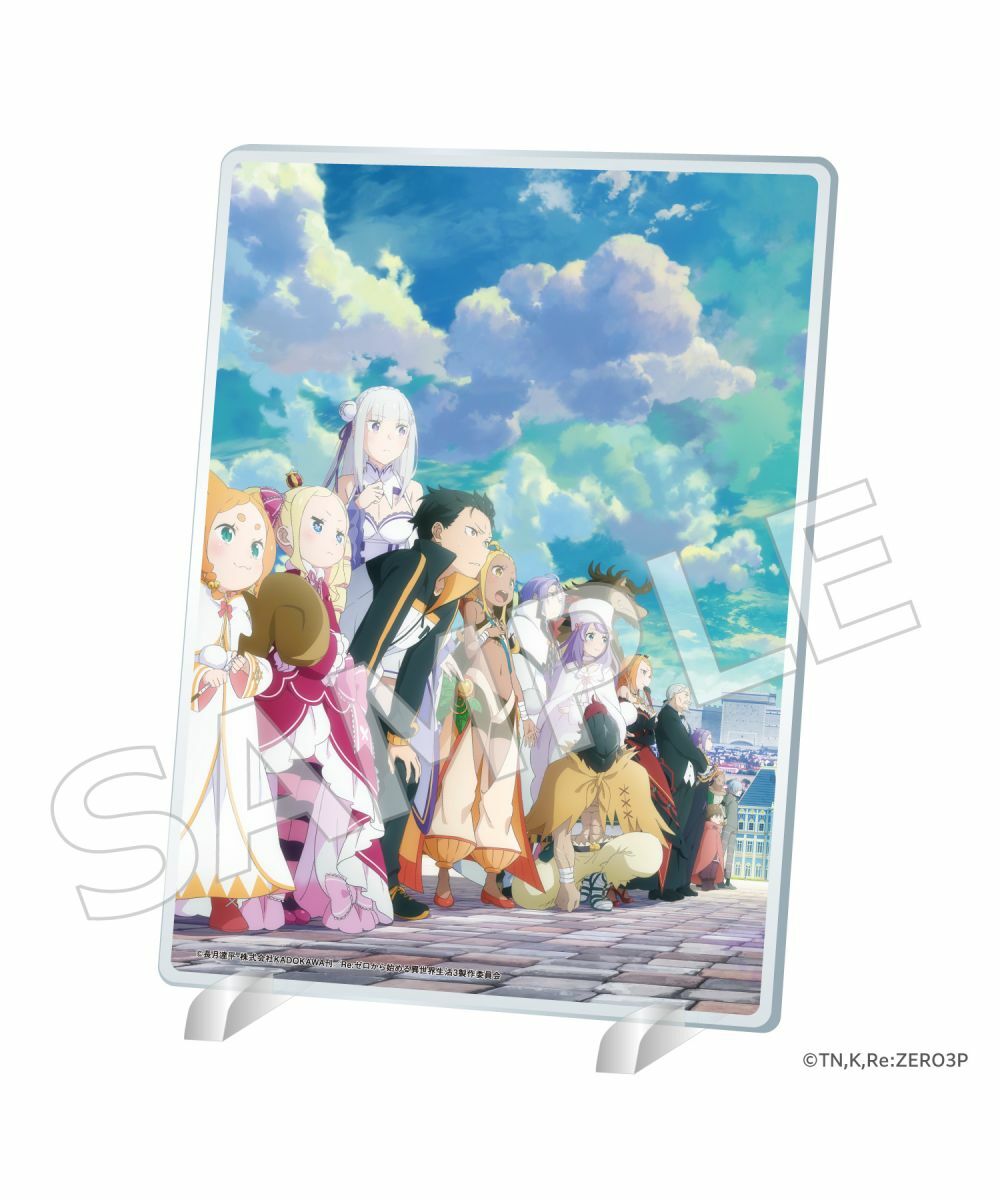 預購-『Re:從零開始的異世界生活』 壓克力板 劇場型悪意 ver.【日本進口精品】