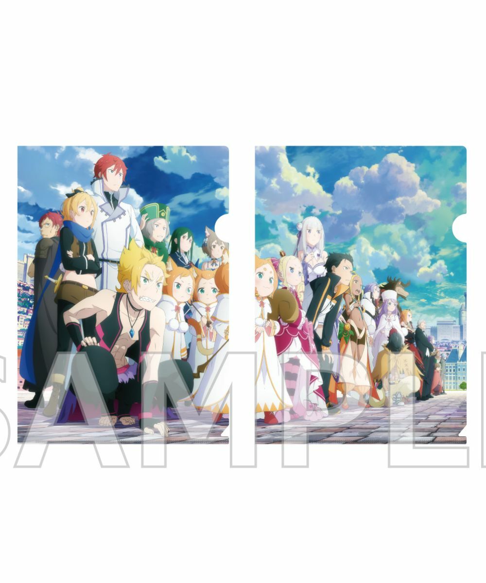 預購-『Re:從零開始的異世界生活』 A4 File夾套組 劇場型悪意 ver.【日本進口精品】