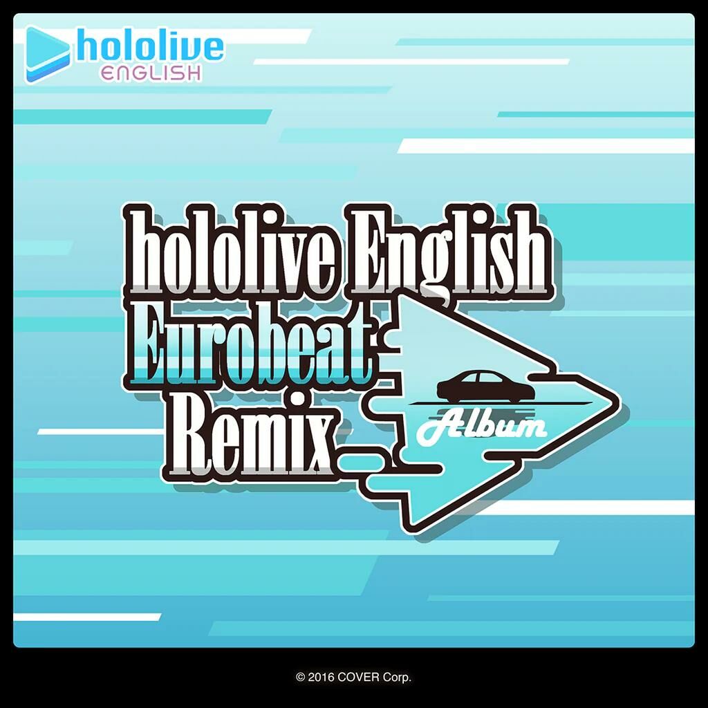 「官方代購」hololive English Eurobeat Remix Album 周邊