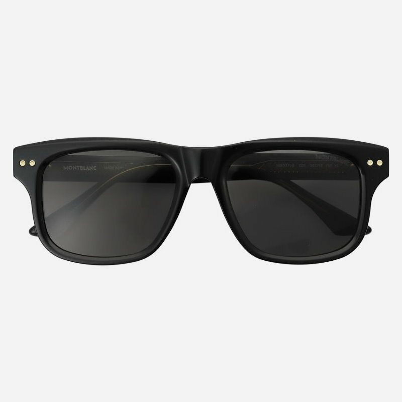 MONTBLANC スクエアフレムサンクラス MB0319S 005 Mont Blanc MB0319S Sunglasses | FramesDirect.com