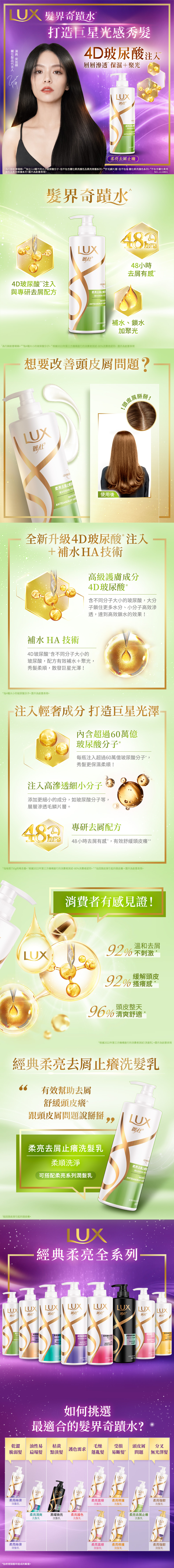 髮界奇蹟水，4D玻尿酸注入，專研去屑配方，48小時去屑有感 補水、鎖水加聚光