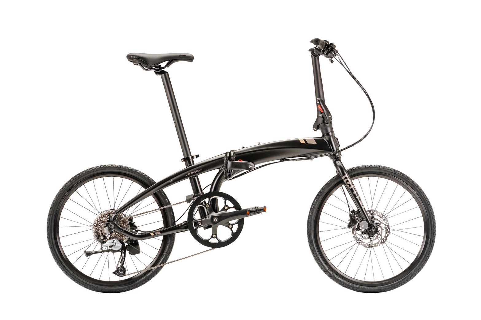 tern Verge D9 運動型折疊車/消光黑