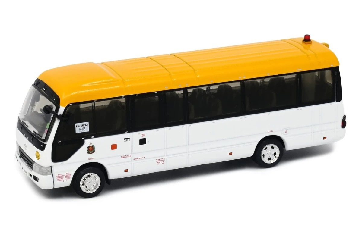 Tiny 城市 FSD19 合金車仔 - 豐田 Coaster B59 消防處 (F892)
