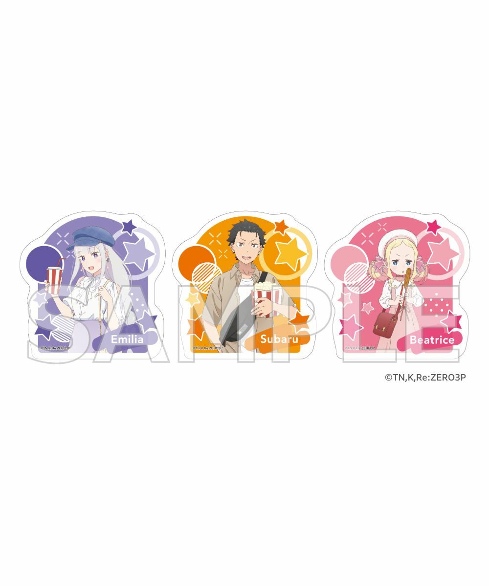 預購-『Re:從零開始的異世界生活』 貼紙套組 電影院 ver.【日本進口精品】