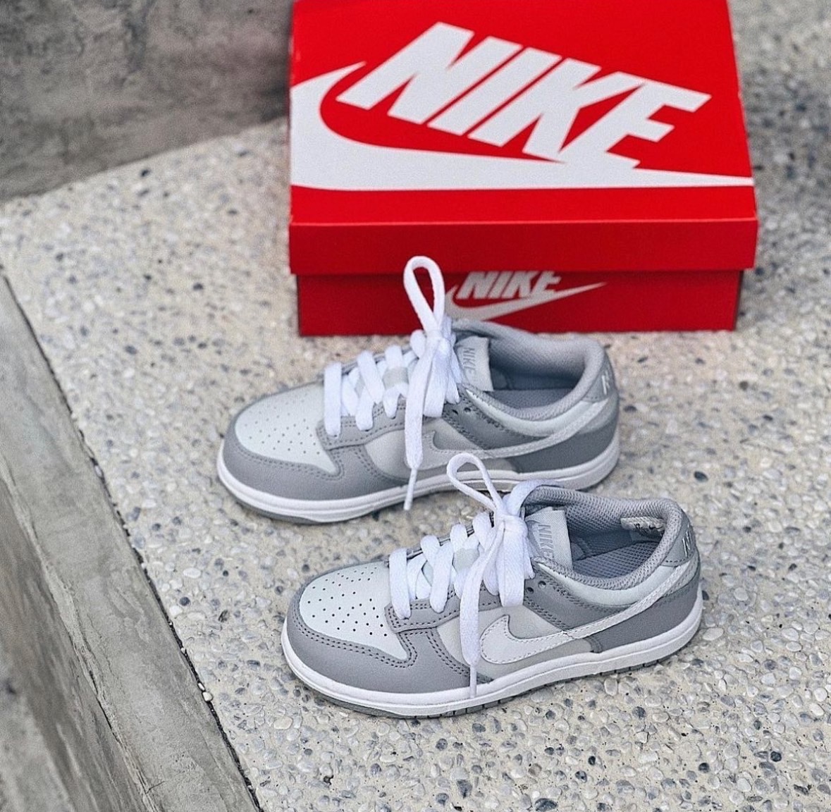 Nike Dunk Low GS 酷灰色 灰白色 灰色 皮革 大童款 DH9765-001/預購