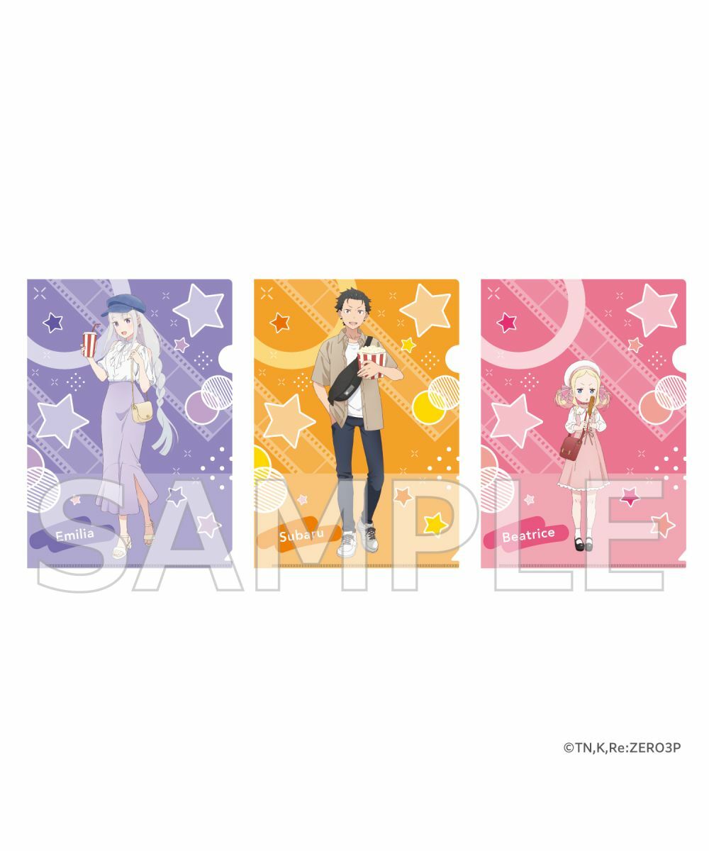 預購-『Re:從零開始的異世界生活』 A4 File夾套組 電影院 ver.【日本進口精品】
