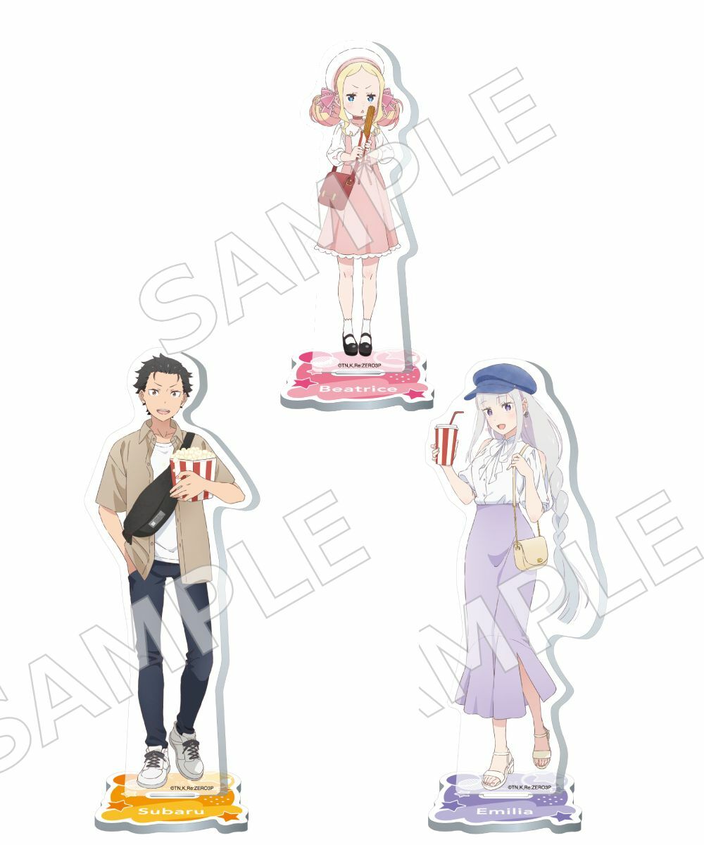 預購-『Re:從零開始的異世界生活』 壓克力人形立牌 電影院 ver. 系列 【日本進口精品】