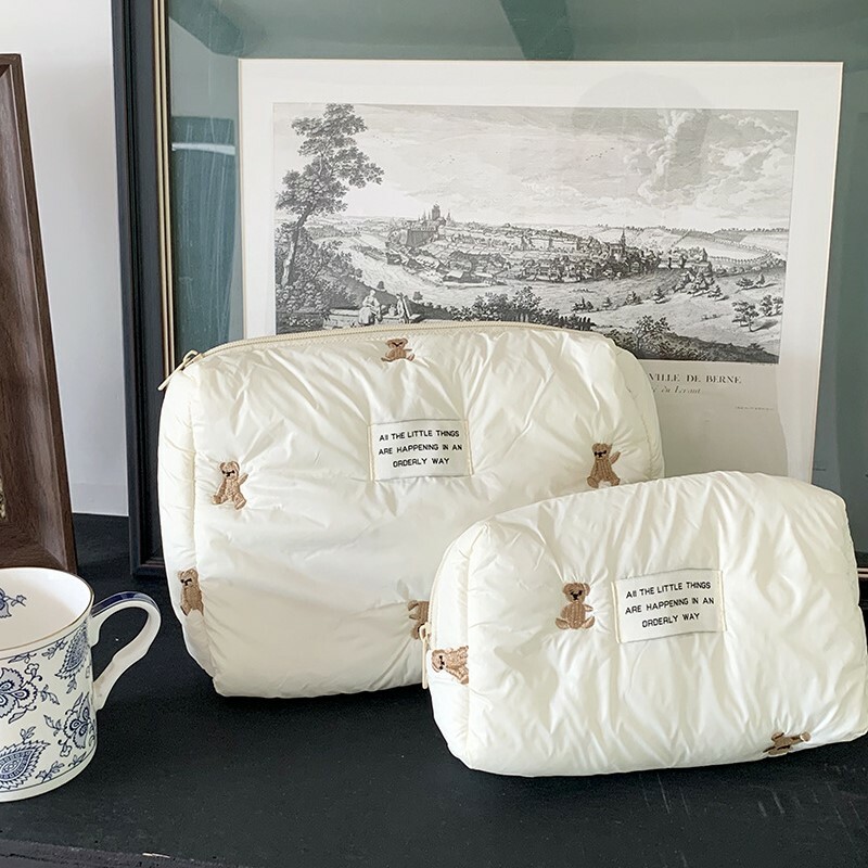 《5063》ins風可愛小熊化妝包