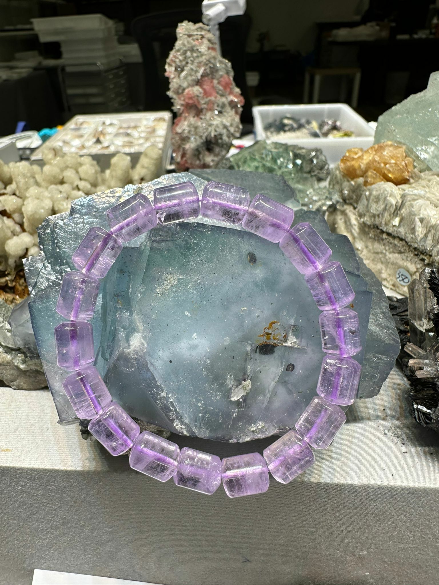 【現貨】L102503 薰衣草紫水晶手串