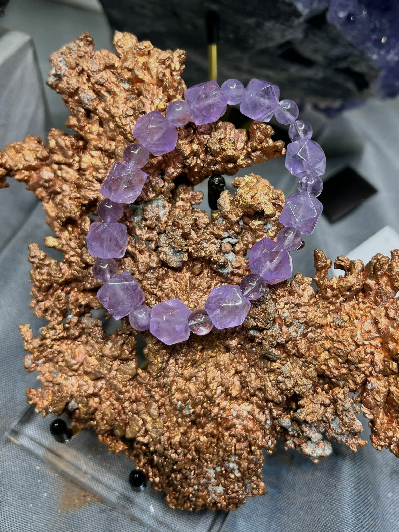 【現貨】L102503 薰衣草紫水晶手串