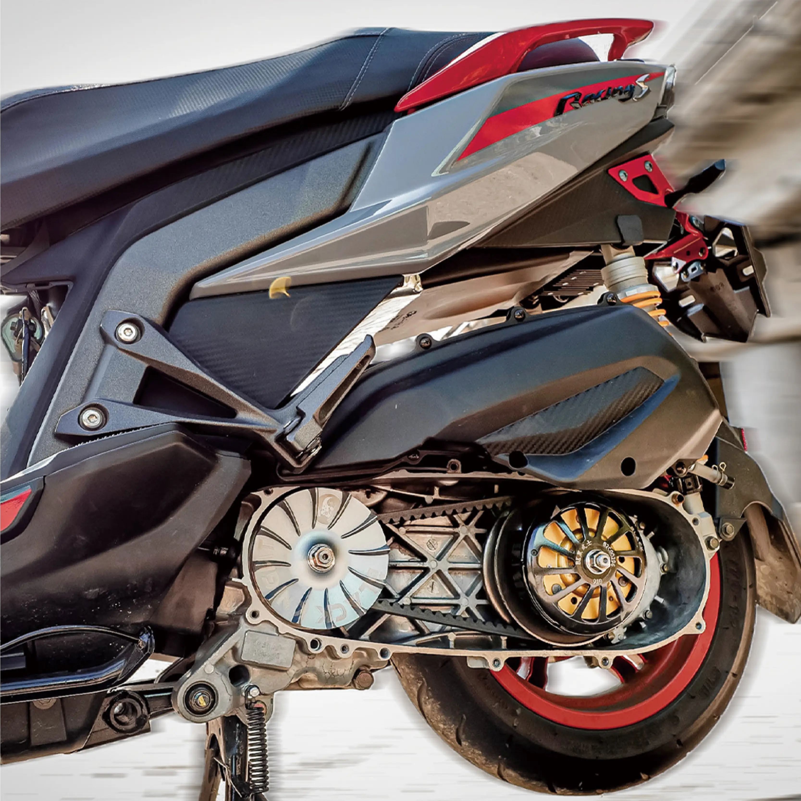 【 黑武士 】雷霆S Racings 傳動前組 普利盤組