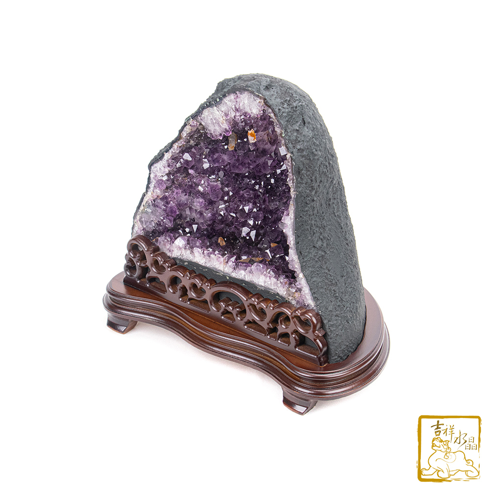 巴西紫水晶洞11.15kg 財源廣進【吉祥水晶專賣店】