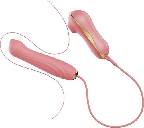 Zalo Unicorn series combined sucking and thrusting massager set