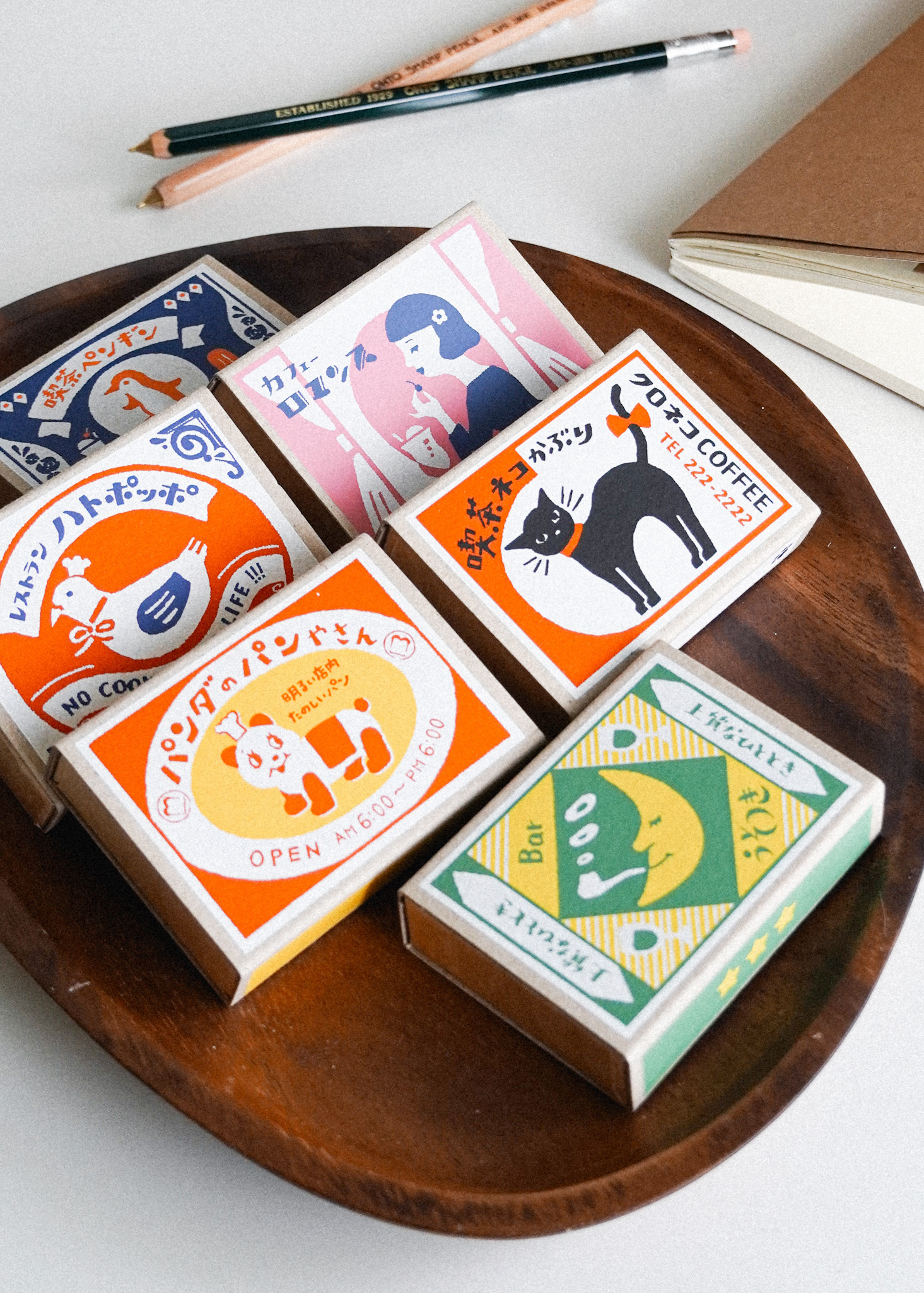 日本直送｜ Wa-Life 火柴盒便條紙
