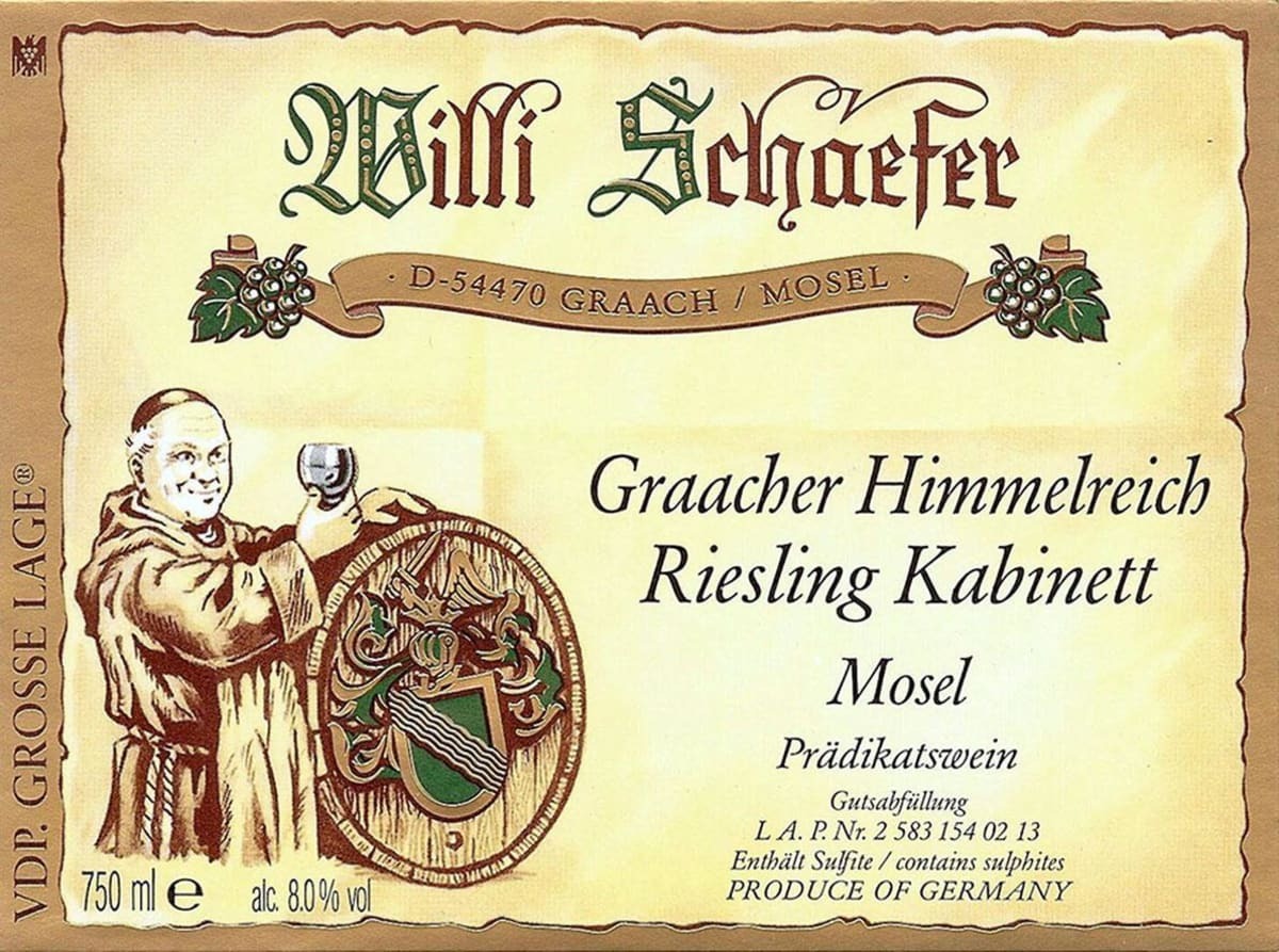 Weingut Willi Schaefer Graacher Himmelreich Kabinett 2022 (RP93)