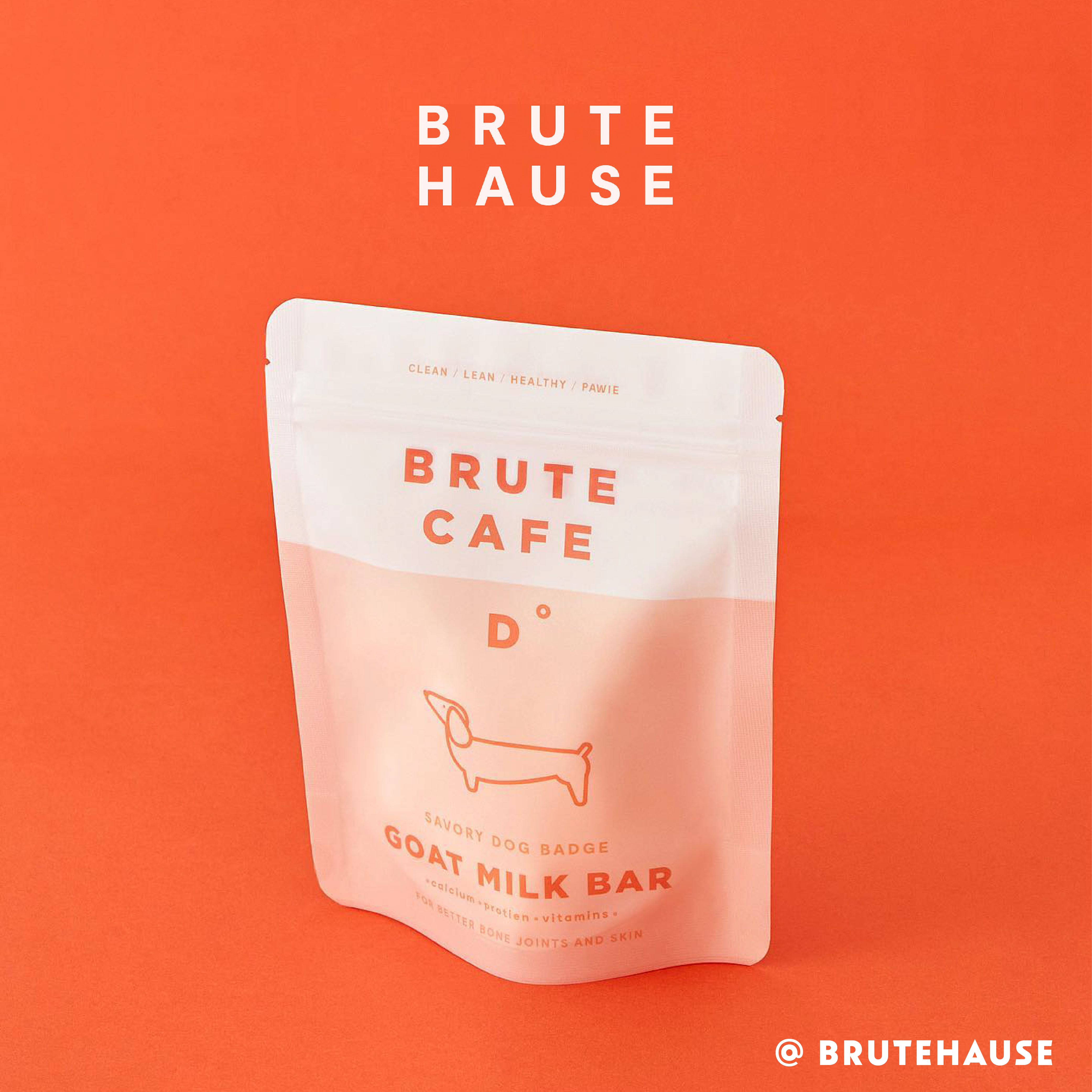 【泰國BRUTE HAUSE】寵物無糖羊奶片