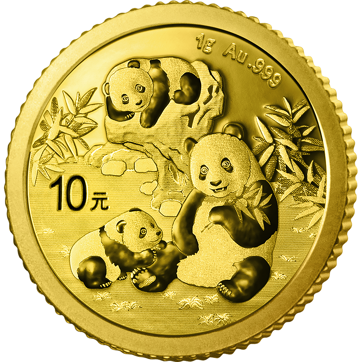 2025版熊貓1克紀念金幣