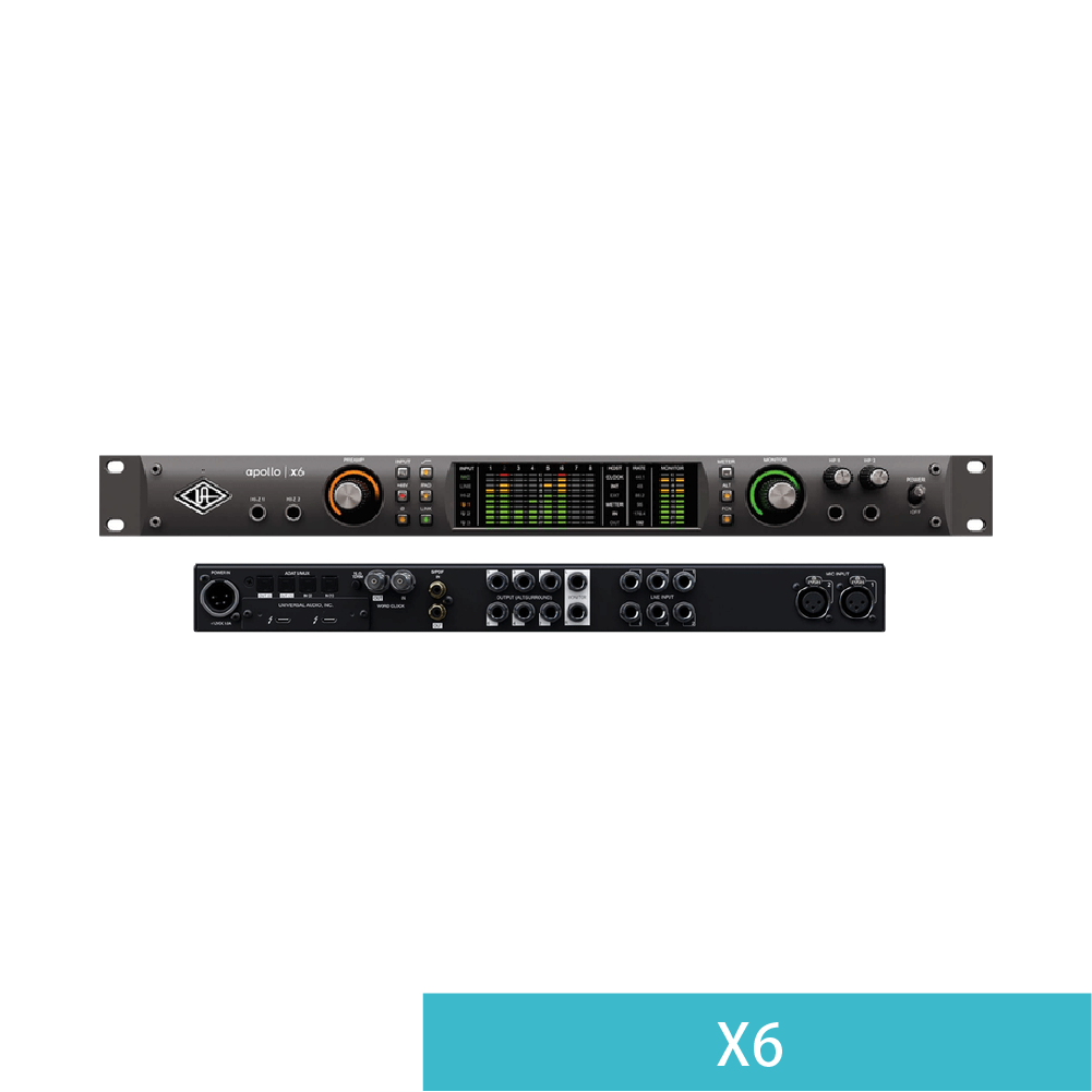 Universal Audio Universal Audio / Apollo X6系列 錄音介面 (Mac/PC可用)(Gen2 Essential+/Gen2 Studio+)<台灣代理公司貨> 第 4 張圖片｜三峽錄音 / 音響