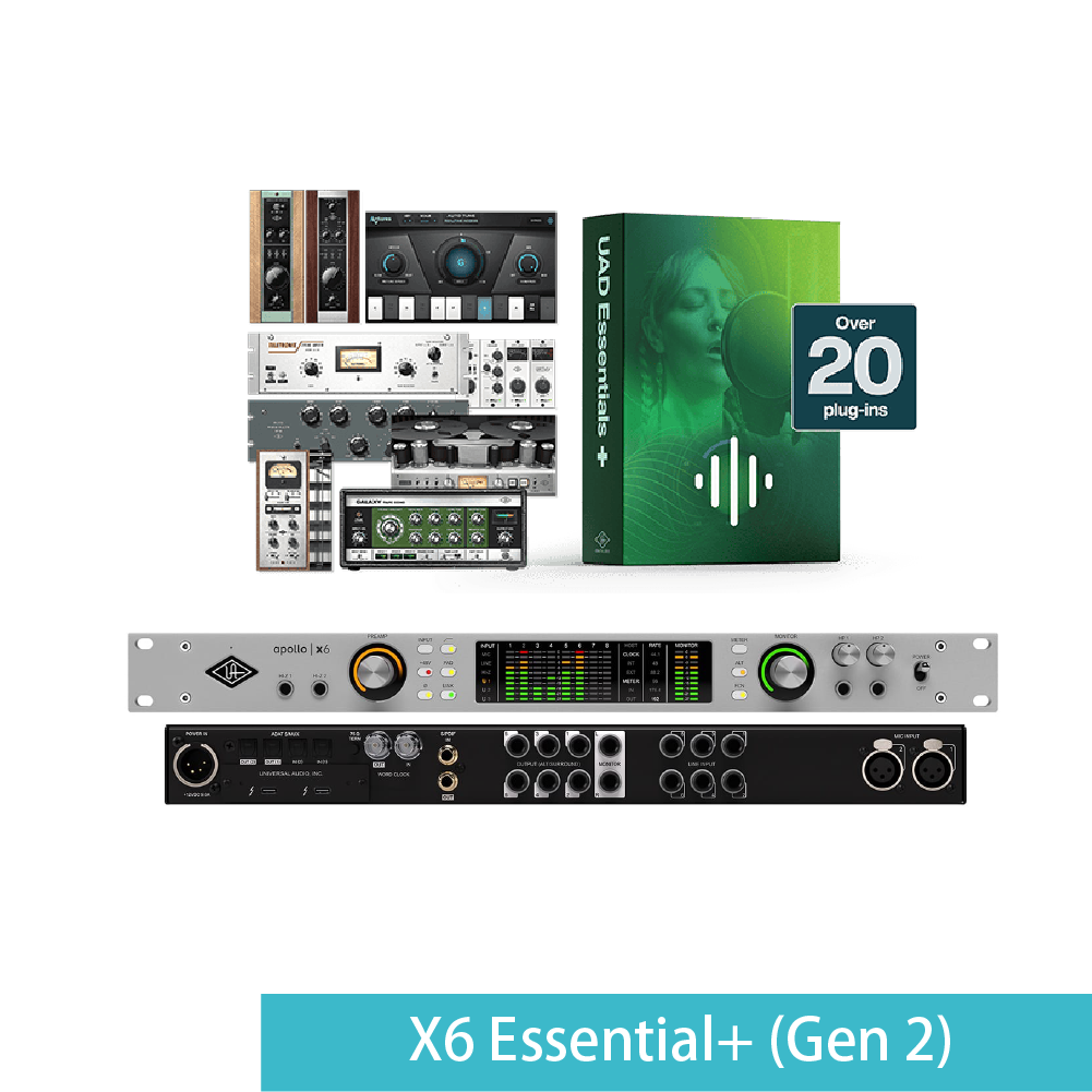 Universal Audio Universal Audio / Apollo X6系列 錄音介面 (Mac/PC可用)(Gen2 Essential+/Gen2 Studio+)<台灣代理公司貨> 第 5 張圖片｜三峽錄音 / 音響