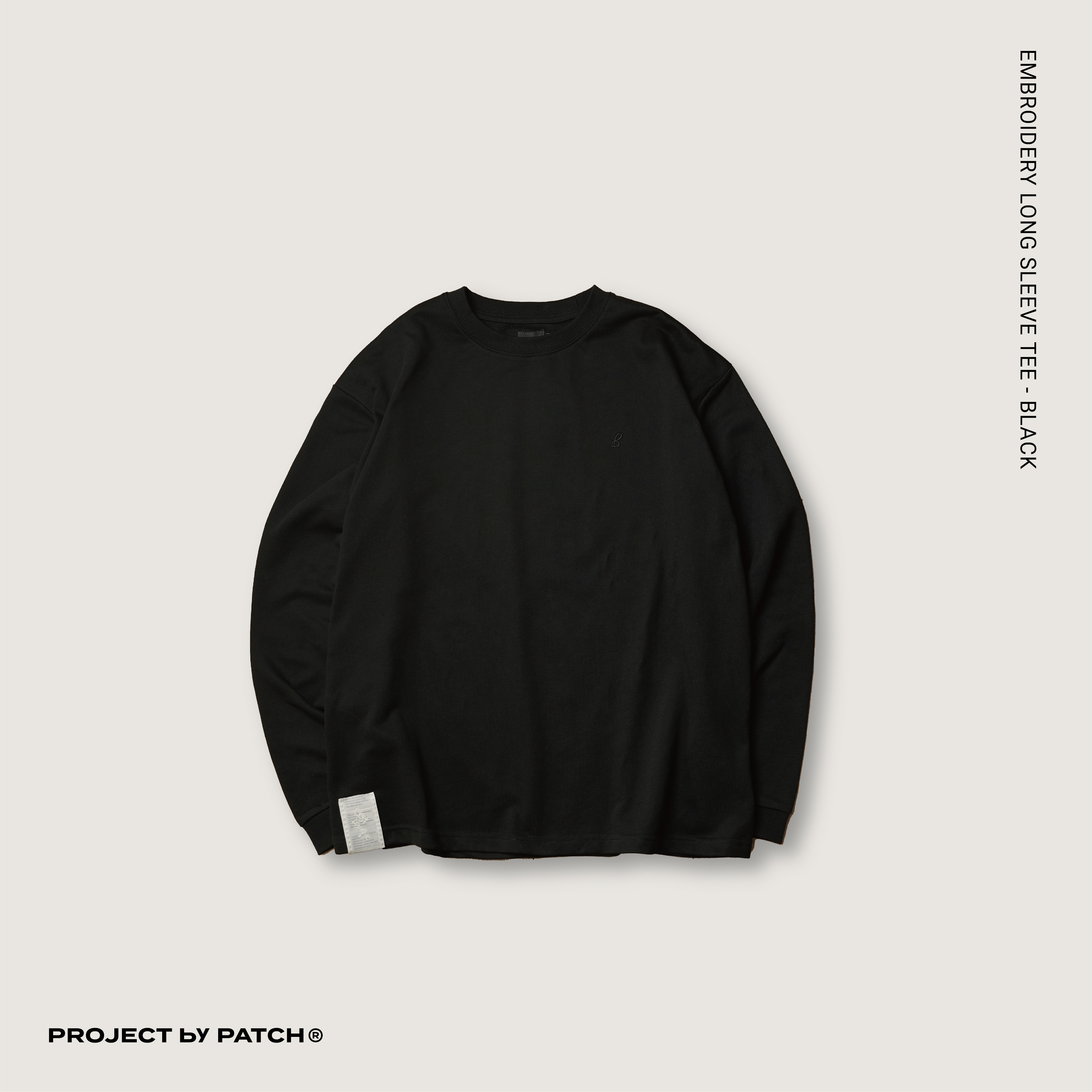 P.B.P EMBROIDERY LONG SLEEVE TEE