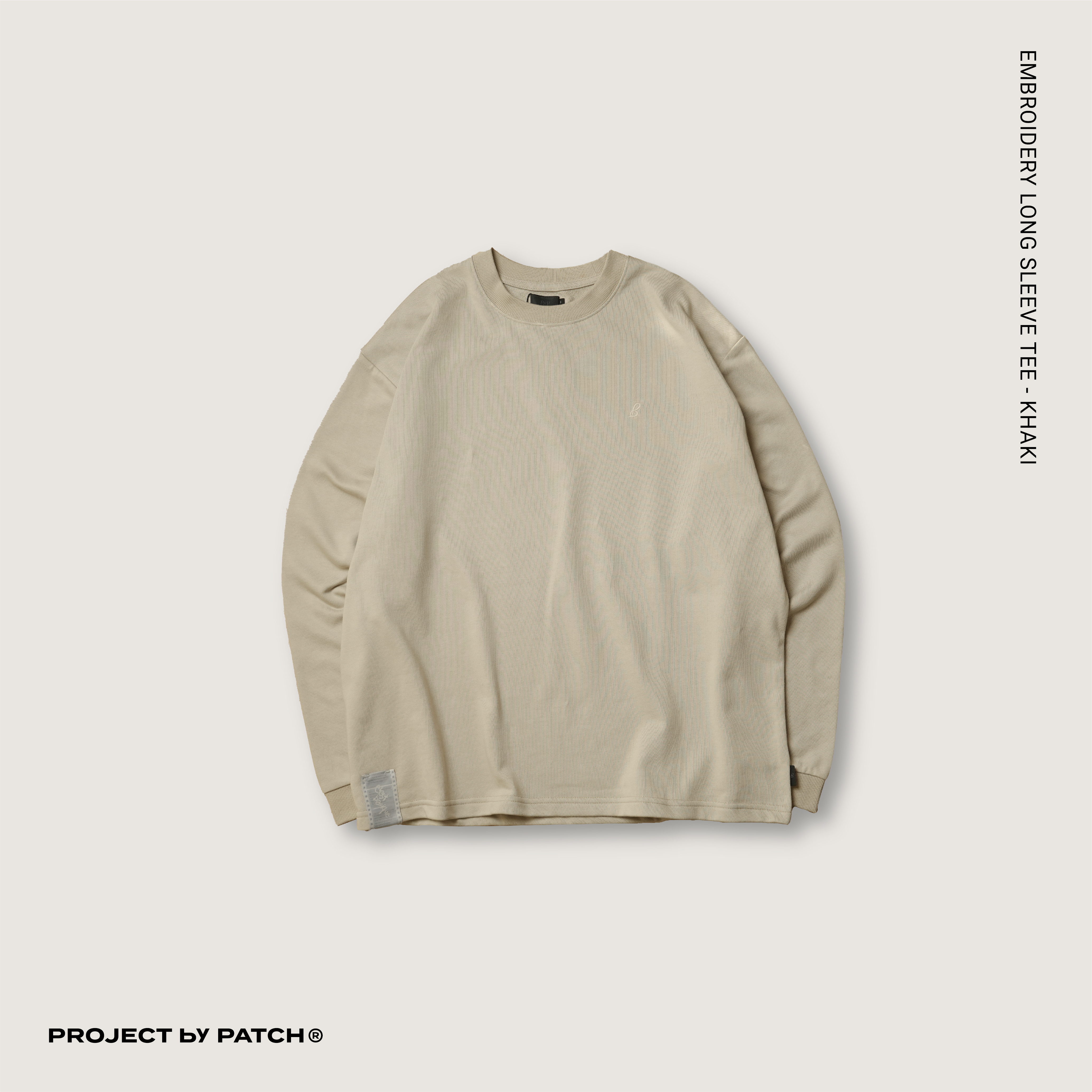 P.B.P EMBROIDERY LONG SLEEVE TEE