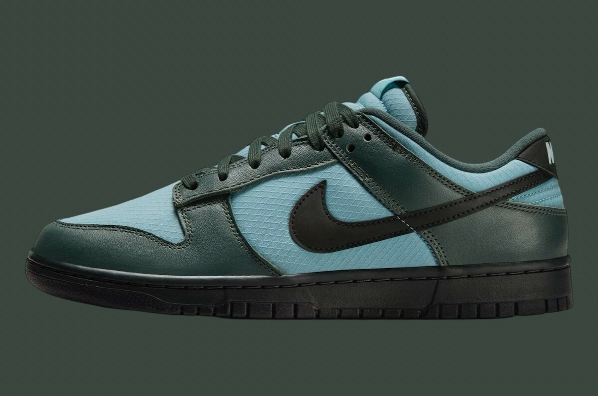 KTQ STORE ‧ Nike Dunk Low Retro SE "Vintage Green Denim Turquoise Anthracite Black" 墨松青 FZ3052-300