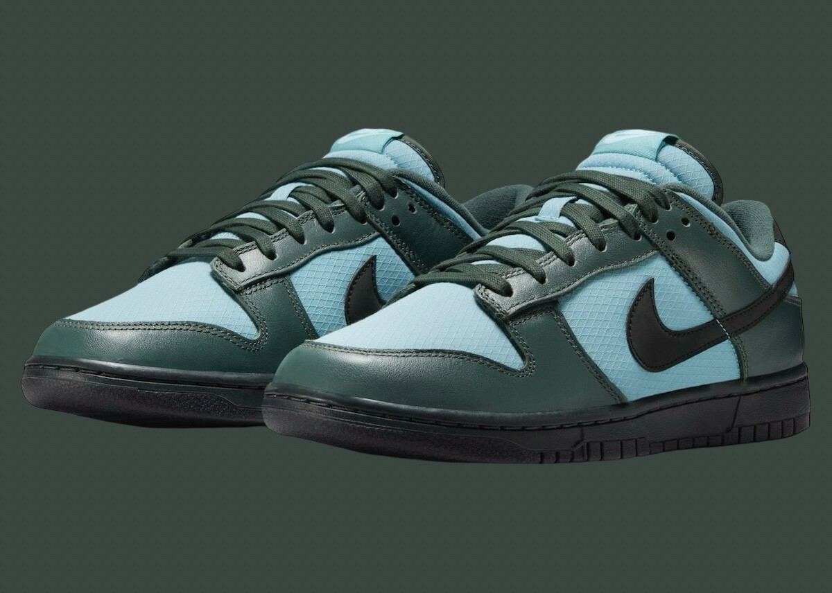 KTQ STORE ‧ Nike Dunk Low Retro SE "Vintage Green Denim Turquoise Anthracite Black" 墨松青 FZ3052-300