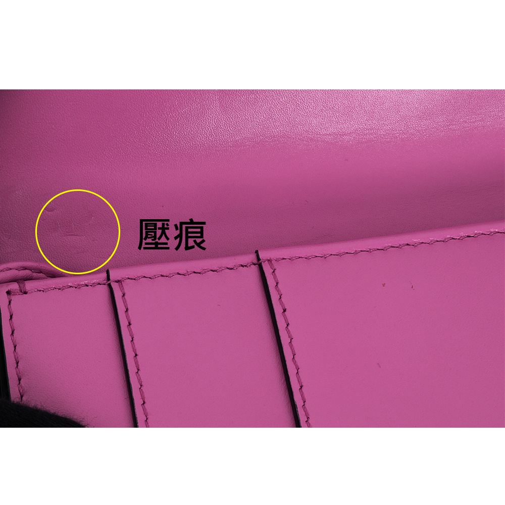 【BVLGARI】Serpenti 琺瑯蛇頭橫版肩背包/手拿包(粉紫色)BG11000002