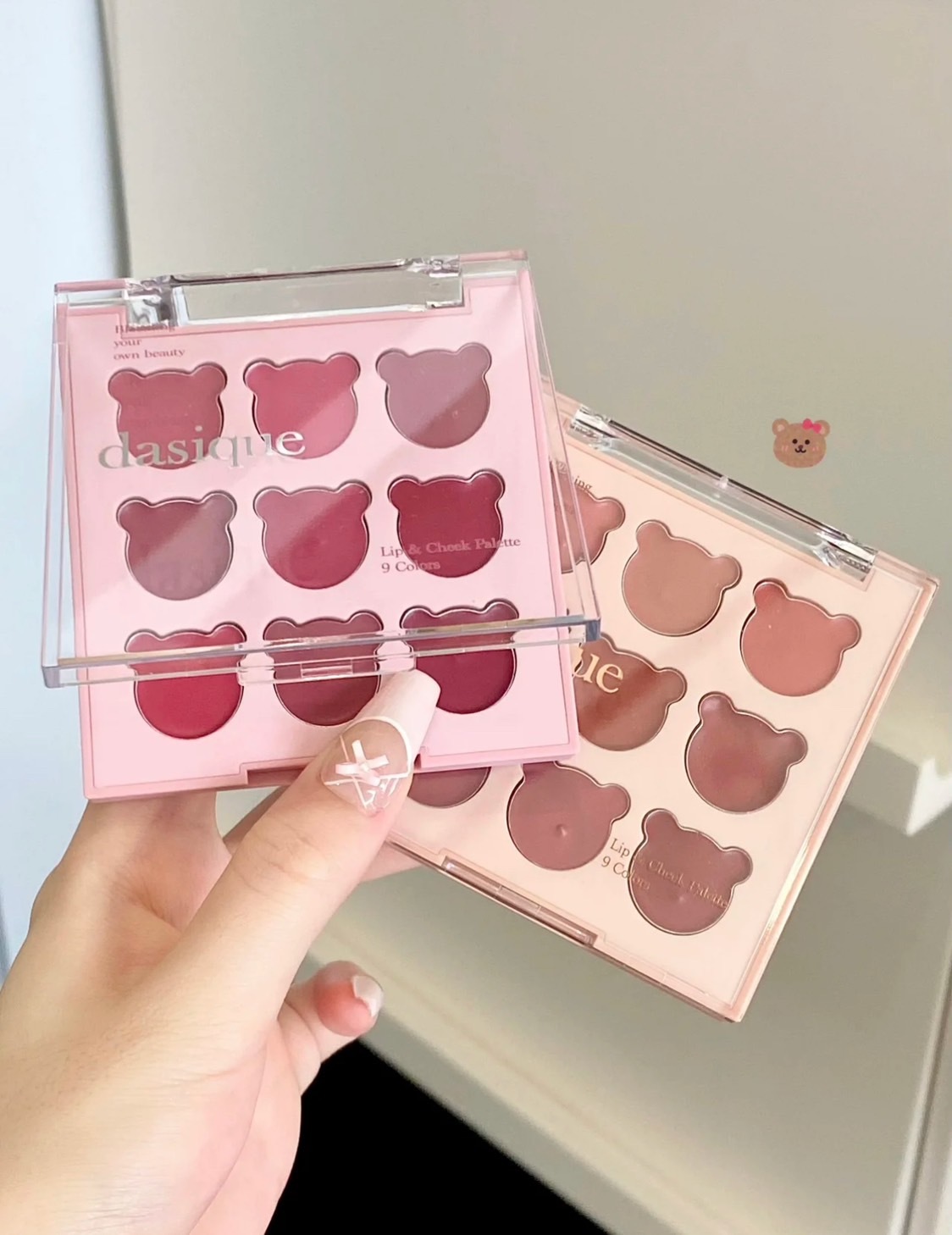 📦預購 Dasique-泰迪熊系列 眼影/腮紅/唇頰兩用盤🧸