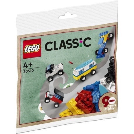 [飛米樂高積木專賣店] LEGO 30510 Polybag Classic系列 90週年紀念小車