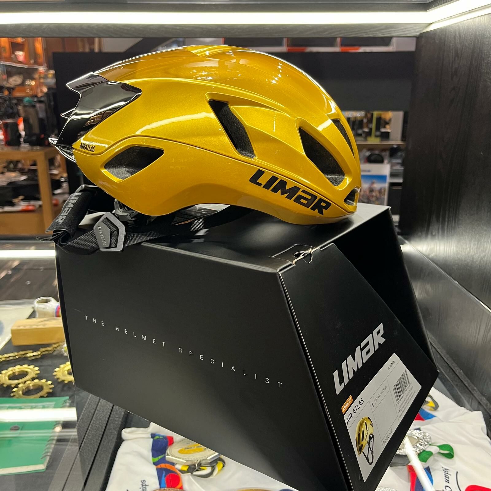 Limar Air Atlas 公路頭盔 - 金色限量版