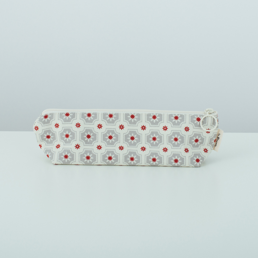 Pencil Case/Old Ceramic Tile No.2/Ash Grey