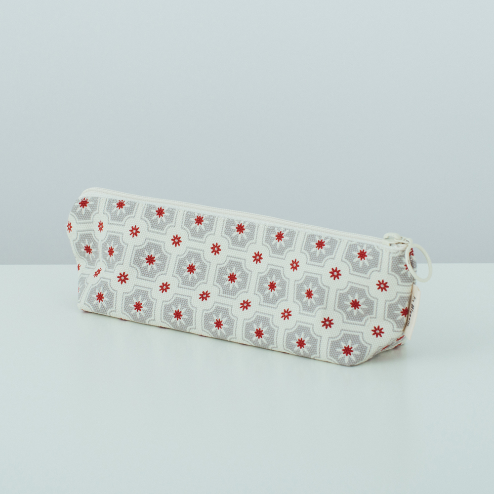 Pencil Case/Old Ceramic Tile No.2/Ash Grey