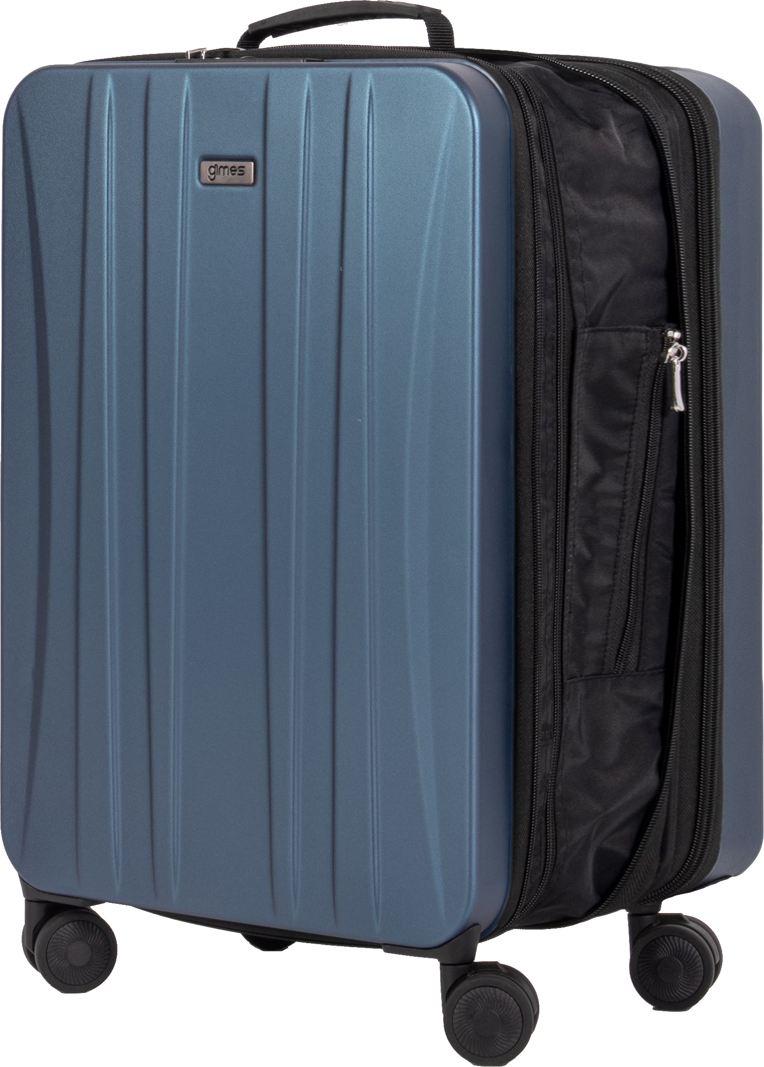 GIMES 三段式 20吋可折疊行李箱 - 黑色