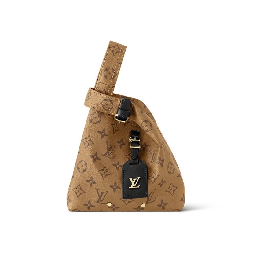LOUIS VUITTON LV Atlantis BB Monogram Reverse 帆布手挽袋