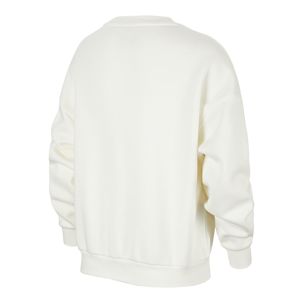 Nike Crew Icon RV GCEL 大童 童裝 米白色 運動 加絨 大學T 復古 長袖 HV1746-133