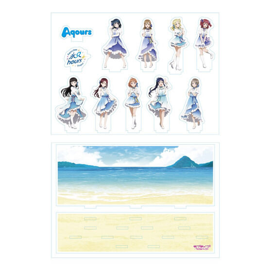 219290 Pbandai 預訂 2025/1月 ラブライブ！サンシャイン!! 浦の星女学院購買部 Aqours 9周年 アクリルジオラマ