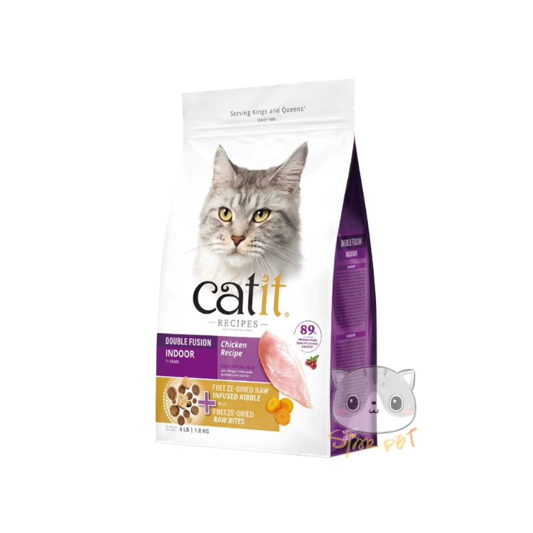 Catit Double Fusion INDOOR Cat Chicken Recipe 1.8kg (4lb)