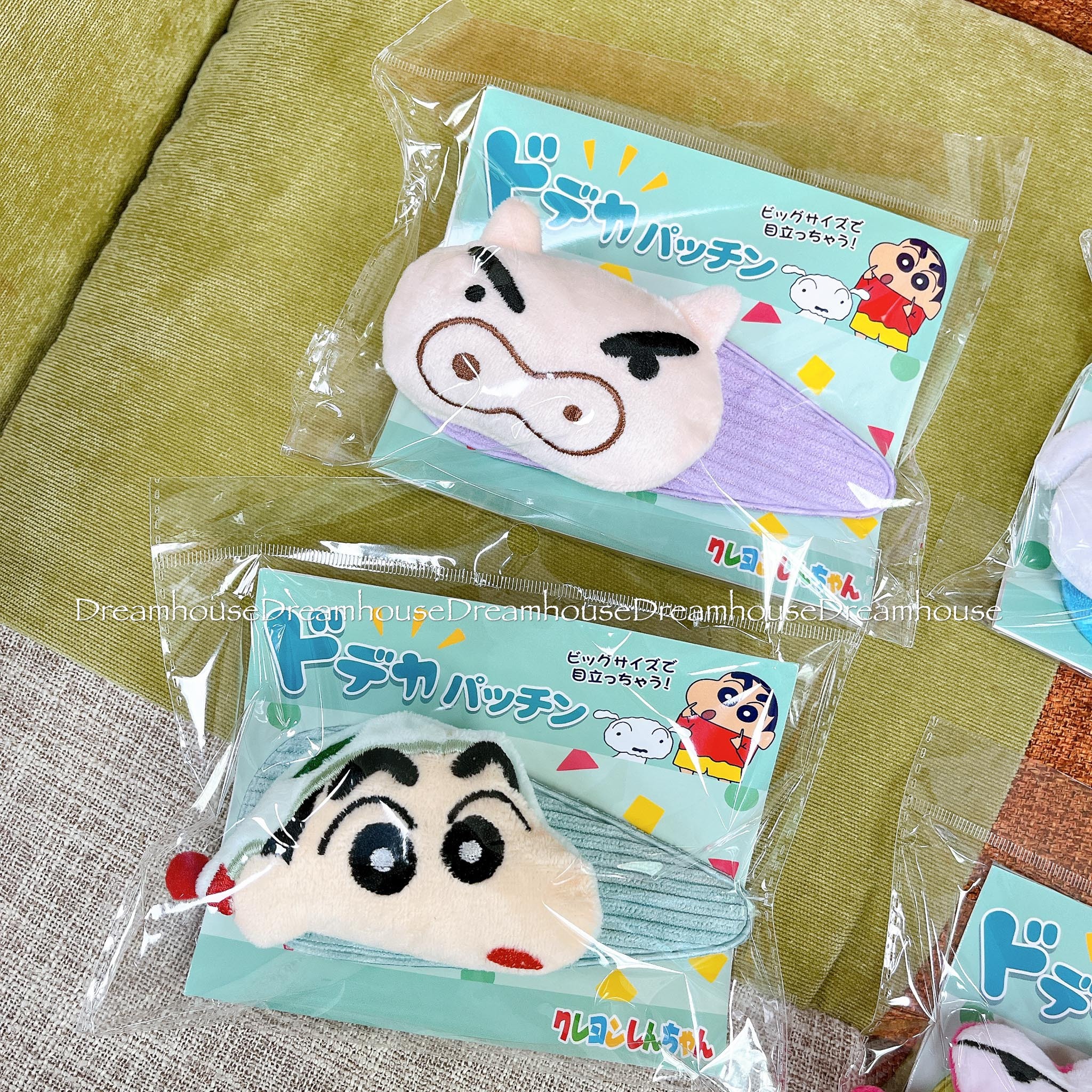 蠟筆小新 睡衣小新 肥嘟嘟左衛門 小白 巧克比 立體燈芯絨髮夾 造型彈片夾 髮夾 瀏海夾 髮飾 飾品