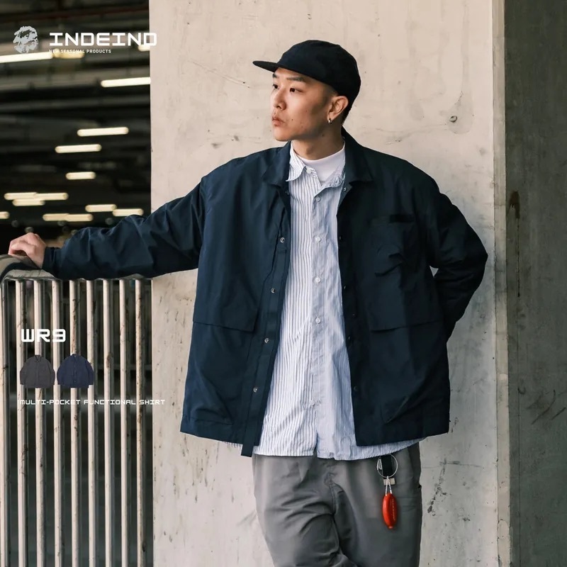 WTH INDIEND Functional Utility Shirt 防潑水機能工裝襯衫 2色 WR9