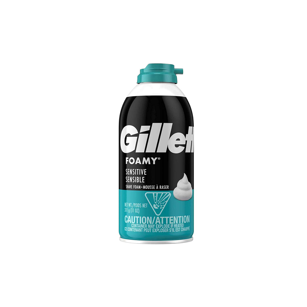 美國Gillette吉利刮鬍泡