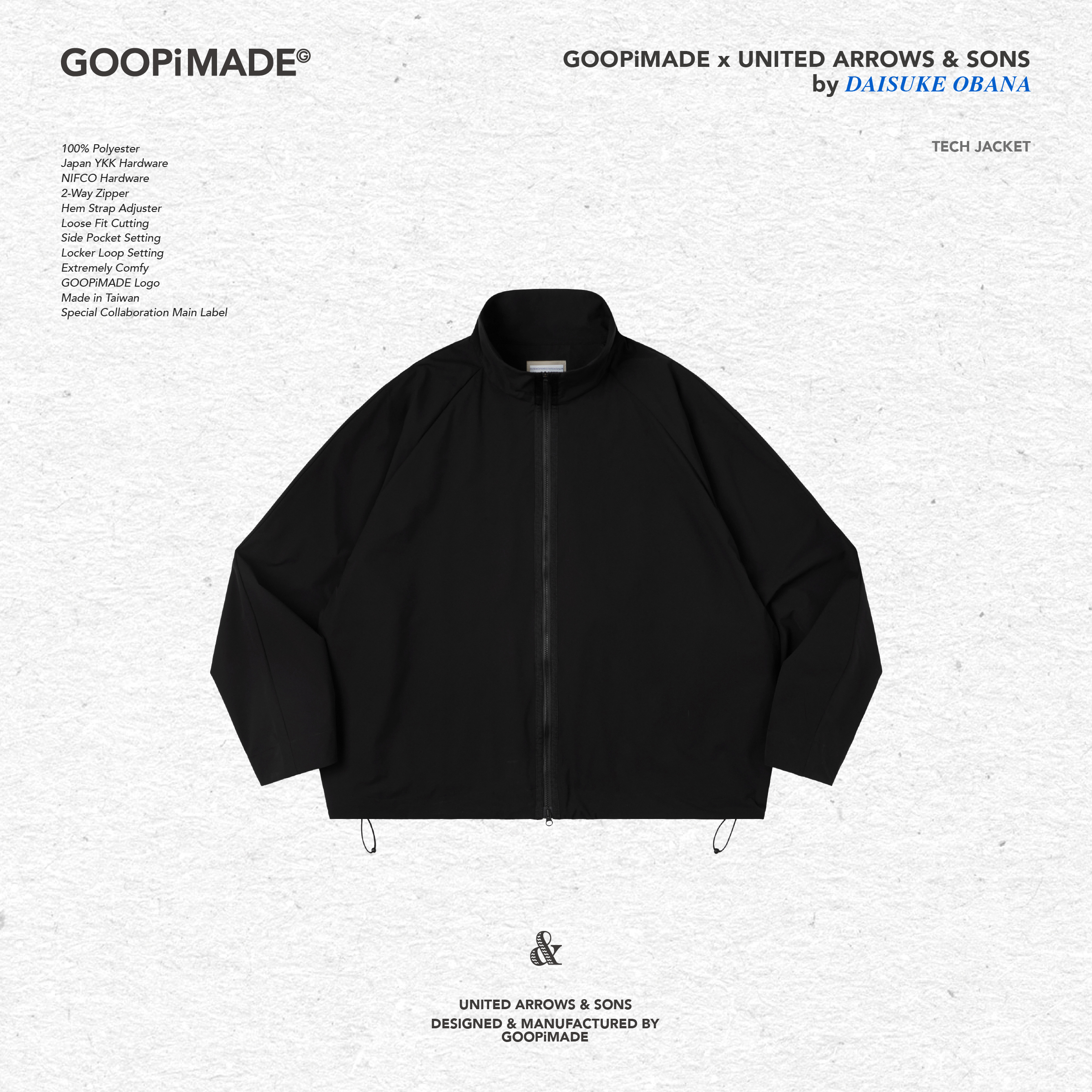 トップス 525052 UNITED ARROWS & SONS by DAISUKE GOOPiMADE x UNITED ARROWS & SONS by DAISUKE OBANA Shirt