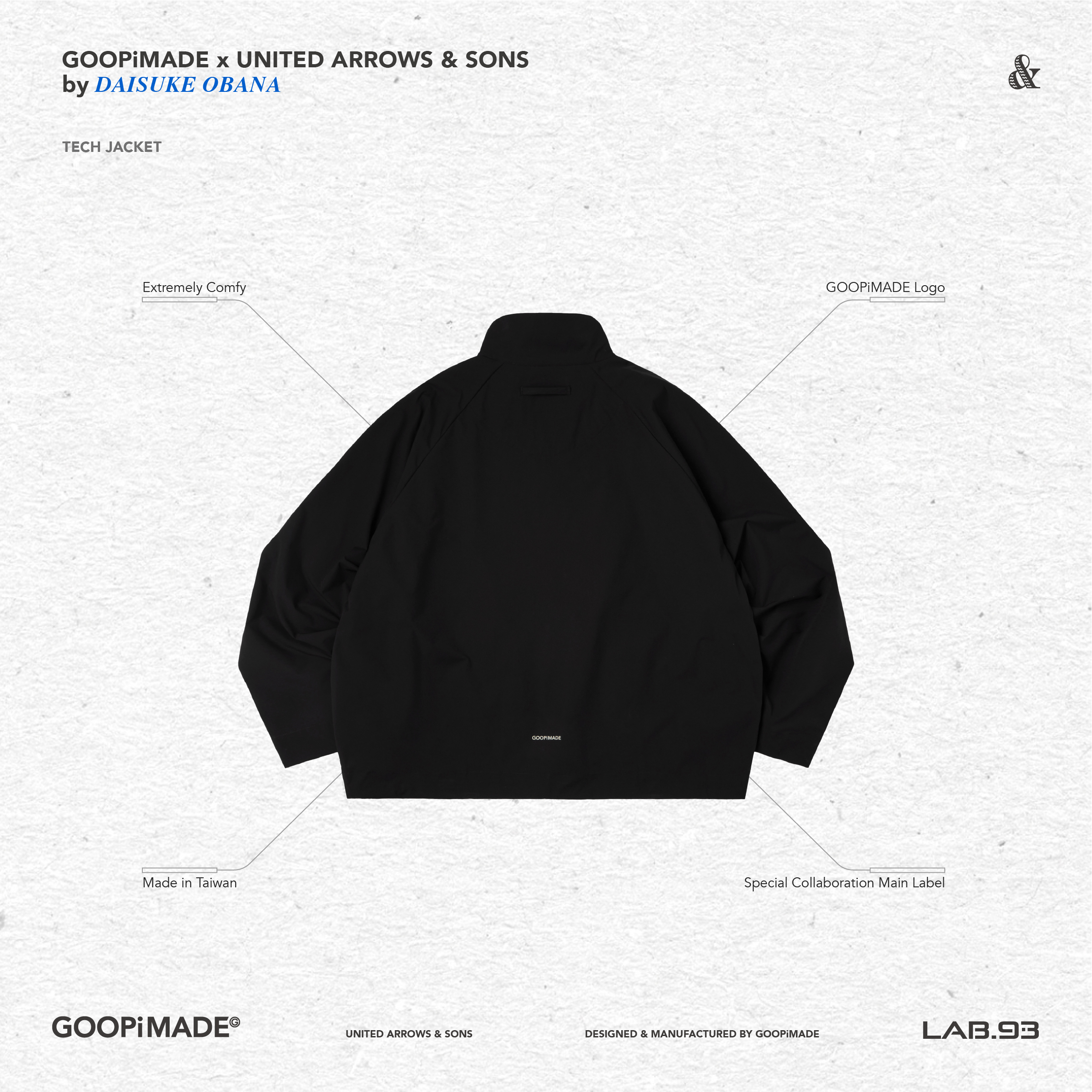Tech Jacket / GOOPiMADE x UNITED ARROWS & SONS