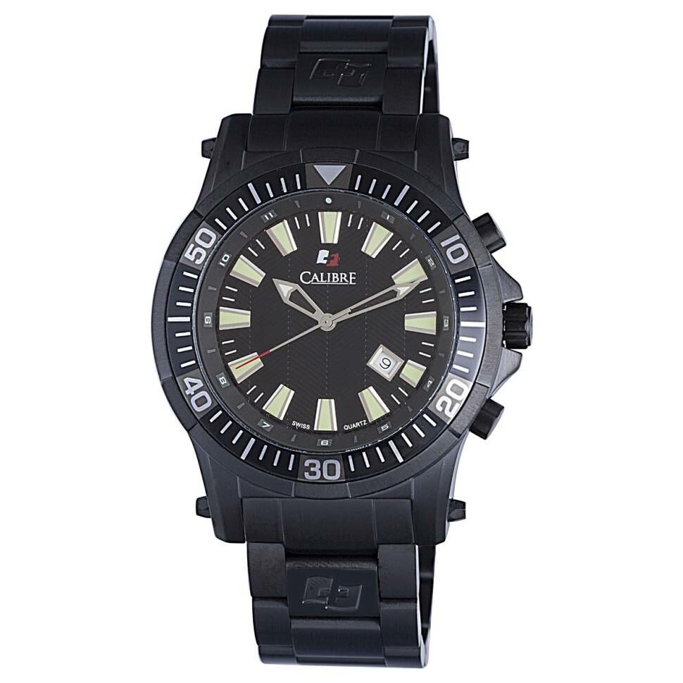 (海外代購)【Calibre】SC-5H1-13-007 Hawk Date 男士手錶-下單請先私訊詢問