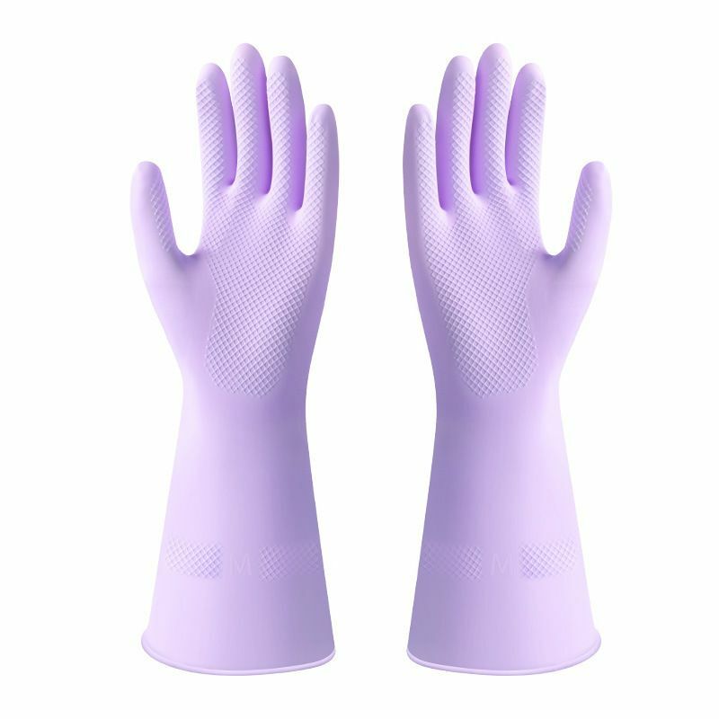 全城熱賣 - 家務橡膠手套 【m碼】 家用清潔 廚房洗碗 1對