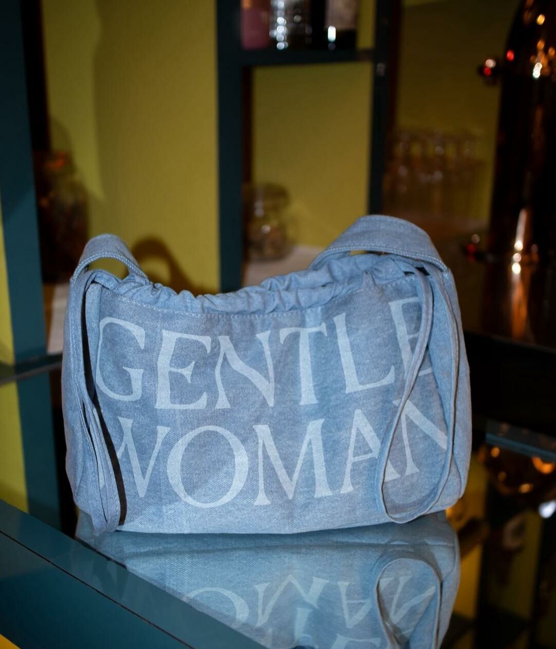 Gentle Woman Denim Dumpling Bag(NYC Daydreamer)