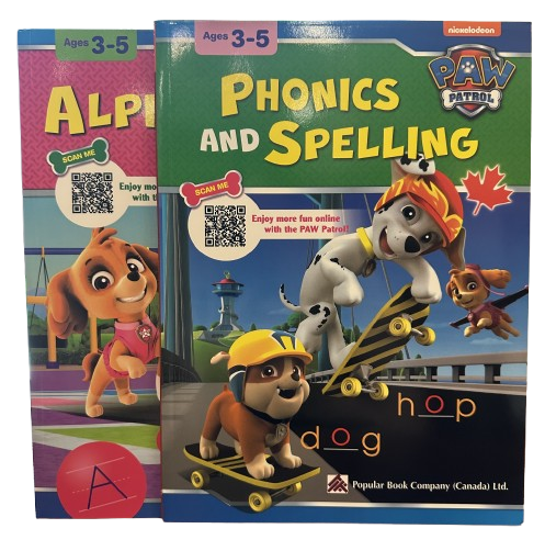 Paw Patrol: Phonics and Spelling: Ages 3-5